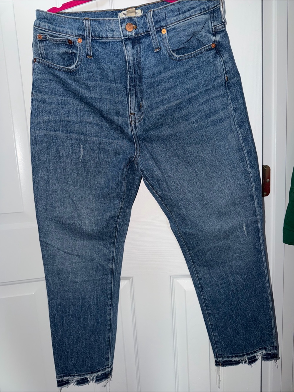 NWT | Madewell High-Rise Slim Crop Boyjean - 12/31